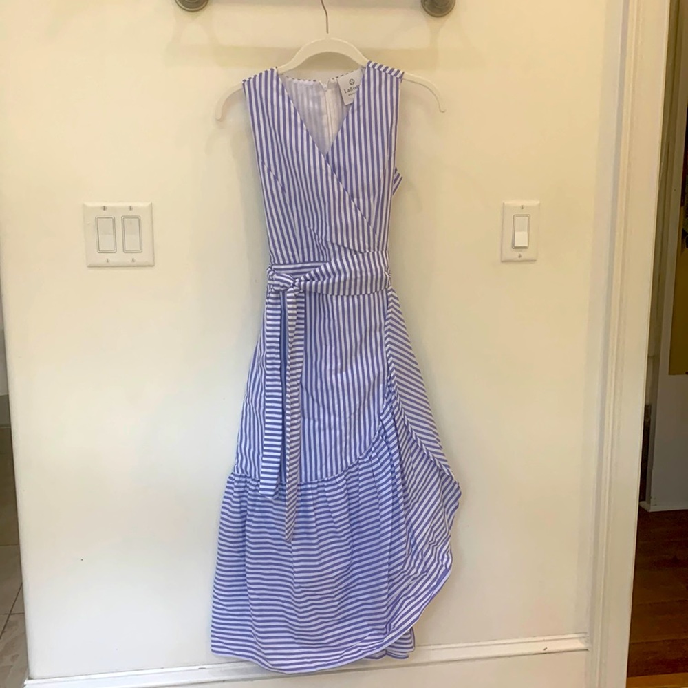 LaRoque size XS Inlet Stripe Savannah Swing Dress